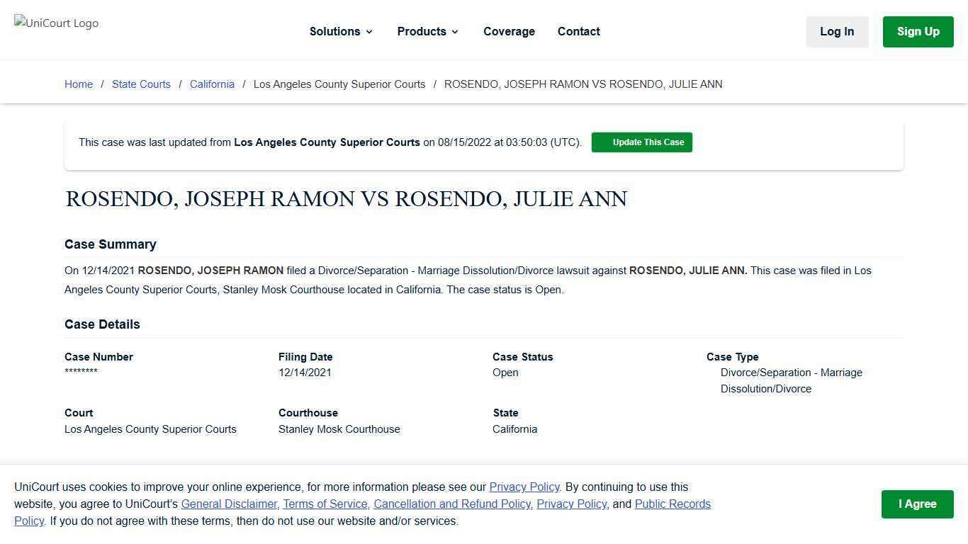 ROSENDO, JOSEPH RAMON VS ROSENDO, JULIE ANN