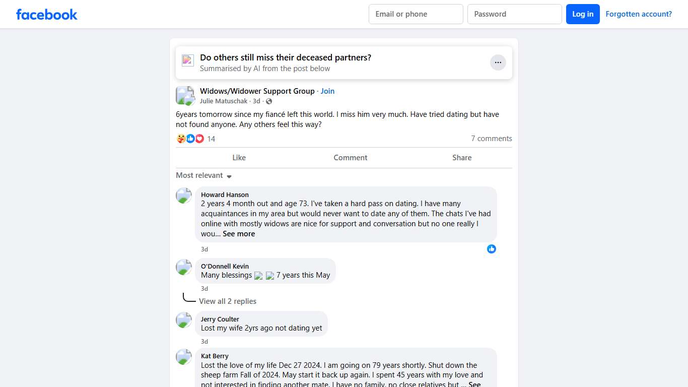 Widows/Widower Support Group | 6years tomorrow since my fiancé left this world | Facebook